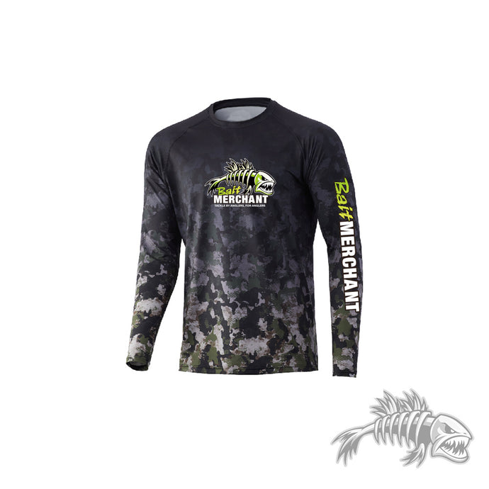 SPF/UV Protection Skeleton Fishing Shirt